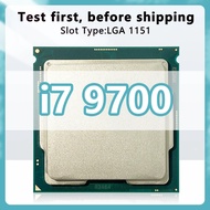 Core i7-9700 CPU 8 cores 8 threads 3.0GHz 12MB 65W 9th Generation Processor LGA1151 for H370 Z390 Mo