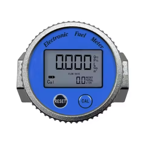 Waterproof Fuel Meter Digital Fuel Meter Water Flow Meter Mini Digital Turbines Flowmeter Fuel Flow 