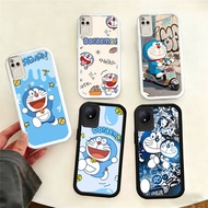 WB43 Doraemon Dingdang Cat Casing for hp Plating VIVO Y53S Y51A V40 Y200 Y33 Y51S Y300 Y02S Z1 Y200e