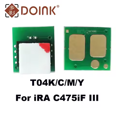 8pcs T04 Toner Chip For Canon imageRUNNER ADVANCE C475iF III/C475iFZ III C568iF C478iF Toner Cartrid