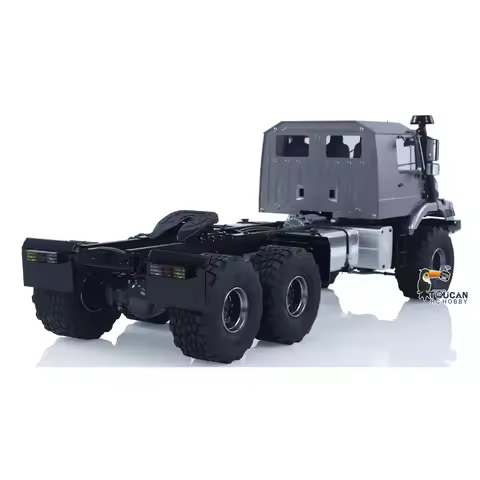 1/14 JDM-218A 6X6 RC Off Road Tractor Truck Remote Control Cars Model Tipper 2Speed Gearbox Hobbywin