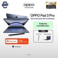 OPPO Pad 3 Pro WiFi 24 (12+12) + 256GB | Snapdragon 8 Gen 3 | 12.1" 3K | 144Hz Display | AI Eraser 2