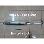 HONDA 100% ORIGINAL C70 PISANG STD EXHAUST PIPE
