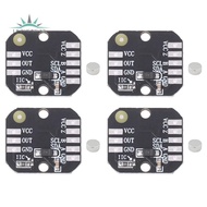 MT6701 Magnetic Encoder Module 4PCS PWM/ Brushless Motor Encoder ABZ Mode 1024 Lines Replaces AS5600