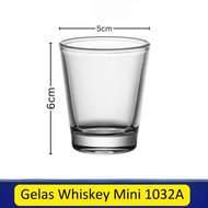 Gelas Kaca Mini | Gelas Sloki / Gelas Whiskey / Gelas Wine Mini | Shot Glass 10ml