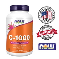 ซื้อ3แถม1 วิตามินซี 1000 mg ของแท้ NOW Vitamin C-1000 100 Tablets