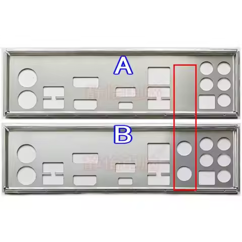 I/O Shield BackPlate Back Plate Bracket for MSI MPG Z390M GAMING EDGE AC WIFI IO Blank Motherboard B