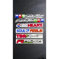 Proliner Vinyl Cutting Helmet Word Stickers - Laptop Word Stickers and