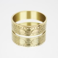 智利硬幣戒指 5 centesimos 1960-1970 男士硬幣戒指 女士硬幣戒指