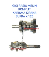 GEAR GIR GIGI RASIO MESIN KOMPLIT KARISMA SUPRA X 125 KIRANA