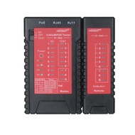 NOYAFA RJ45 RJ11 Network Cable & PoE Tester Telephone Line Tester Lan Ethernet Cable Tester for Cat5