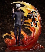 【預訂 非GK】FuRyu F:NEX 完全受注生産限定 咒術迴戰 咒術回戰 呪術廻戰 五條悟 五条悟 無下限呪術發動 PVC 1/7 1:7 人型比例模型手辦玩具figure公仔（行版/代理版 附素