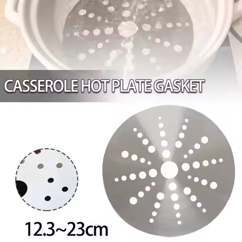 Stainless Steel Induction Cooker Heat Diffuser Cooking Hob Converter Tool Heat Diffuser Ring Plate C