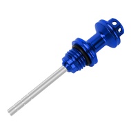 Motorcycle Engine Oil Dipstick Filler Cap Plug Crankcase Oil Level Gauge for GY6 Scooter Honda Yamah