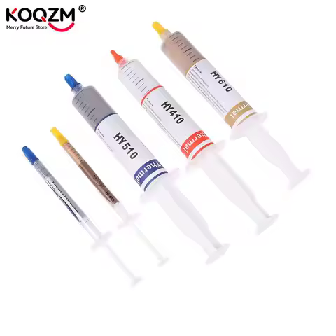 Thermal Conductive Grease Silicone Thermal Paste 8g 45g HY410 HY510 HY610 Heatsink Compound For PC/C