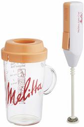 (MAIDO小舖)MELITTA MJ-0304 奶泡機 攪拌器 含玻璃杯 可製作冰/熱奶泡 下訂3天左右寄送出