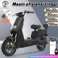 Mewah Sepeda Motor Listrik Wanita yang Trendi Sepeda Listrik Premium  50 Km/Jam Sepeda Listrik Motor  Sepeda Listrik Dewasa