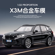 1/32 Scale BMW X3M Diecast Alloy Pull Back Car Collectable Toy Gifts for Children