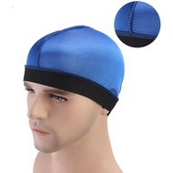 Topi Gelombang Satin Sutera untuk Lelaki dan Wanita, Bonet Tidur Elastik, Penutup Kepala, Topi Durag