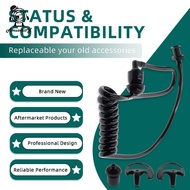 [Amuzocity] SiaBiced Accoustic Ear Tube with Medium Earmold Professional for Radio Earpiece for Radi