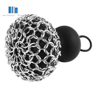 Cast Iron Chainmail Scrubber, Cast Iron Skillet Cleaner for Fry Pan Cleaner Cast Iron Skillet Cleane