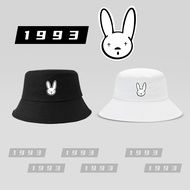 Bad Bunny Cap Bucket Hat Bad Bunny Jibbitz Cap Bucket Hat Fisherman Hat Unisex Cotton