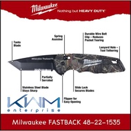 MILWAUKEE FASTBACK CAMO SPRING ASSISTED KNIFE 48-22-1535