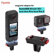 Magnetic Adapter For Insta360 X5/X4 Air/Ace Pro 2 Quick Release Base Expansion Bracket Tripod Mount 