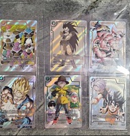 6張New 龍珠閃卡 龍珠英雄卡片