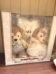 🇭🇰香港迪士尼樂園 商品代購「 Duffy ShellieMay結婚公仔套裝」