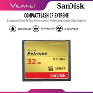 SANDISK CF EXTREME 32GB / 64GB / 128GB ( 120MB / 85MB ) COMPACTFLASH CF MEMORY CARD