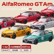 DCT 1:64 Alfa Romeo Giulia GTAm Diecast Car Model Static Display Collectible