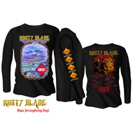 RUSTY BLADE (AWAS 1989) Album Promo Custom Design Rock Kapak Fan Made Tshirt New