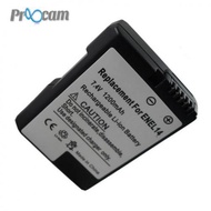Nikon D3200 DSLR Camera ( EN-El14 ) Proocam Battery