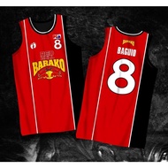 PBA JERSEY | RED BULL BARAKO BAGUIO #8 | FULL SUBLIMATION JERSEY FREE CUSTOM