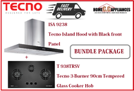 TECNO HOOD AND HOB FOR BUNDLE PACKAGE ( ISA 9238 &amp; T 938TRSV ) / FREE EXPRESS DELIVERY