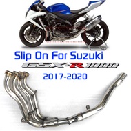 2017 To 2020 Years GSX-R1000 Modified Exhaust Front Section Gsxr1000 Exhaust Large R Modified Exhaus