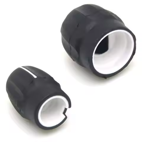 1 pair Volume and Channel Knob Button Cap for Motorola CP200 CP200D CP040 Pro5150 GP380 HT1250 CP150