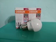 歐司朗Osram 慳電膽E27 (5.5w) 白光LED慳電強光球形燈膽燈泡 Day light LED Bulb