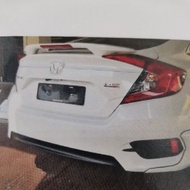 Honda Civic fc 2016 2017 2018 2019  modulo spoiler with painting