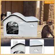 [LzdjfmyebMY] Stray Cats Shelter Pet Supplies Cats Cave Bed for Hedgehog Garage Yard