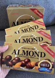 Original Lotte Premium Almond Chocolate Balls (Imported) 46grams