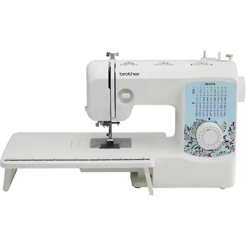 Brother Sewing and Quilting Machine, XR3774, 37 Built-in Stitches, Wide Table, 8 Included Sewing Fee
