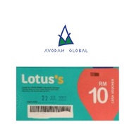 Lotus/Tesco RM10 (Exp: March 2024) Gift Shopping Cash Voucher Baucer Baucar