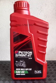 Petron Sprint 4T MOTORCYCLE ENGINE OIL ( 1L ) - SAE 40