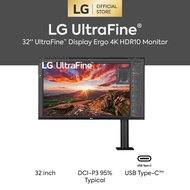 LG 31.5" 32UN880 5ms 60Hz UltraFine™ Display 4K HDR10 Ergonomic Type-C Monitor