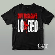 CNTGARAGECLOTHING | DUFF MCKAGAN LOADED TSHIRT | RB 117 | SHIRTS TSHIRTS VINTAGE BAND DISTRO T-SHIRT