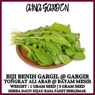 HSK [1gram/5gram] BIJI BENIH GARGIL GARGIR | BAYAM MESIR | ARUGULA MESIR | TONGKAT ALI ARAB | BIJI BENIH SAYUR