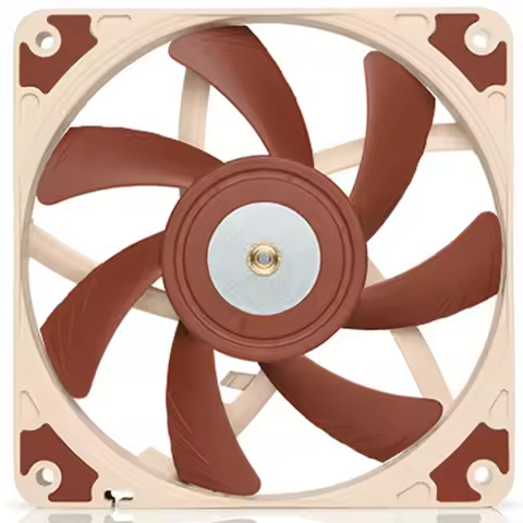 NOCTUA NF-A12X15 Ultra-thin Case Fan PWM Intelligent Temperature Control 12cm Silent Computer Coolin