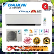 ♟(SAVE 4.0) DAIKIN Emas Besar -- Penghawa Dingin  (4 STAR) AIR CONDITIONER 1HP INVERTER  FTKF25BV1MF